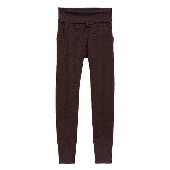 Old Navy Pants - Old Navy Plum Wine High-Waisted CozeCore Side-Pocket Jogger Leggings 4LM12.5